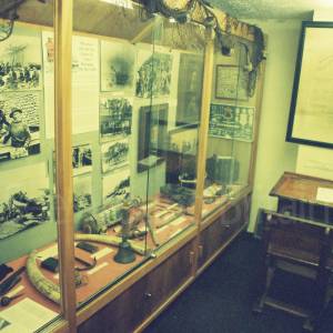 “taken before 2009  in the museum’s former location within converted fisherman’s cottages in the town centre”