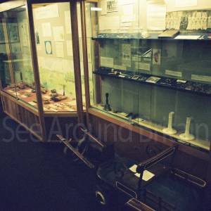 “taken before 2009  in the museum’s former location within converted fisherman’s cottages in the town centre”