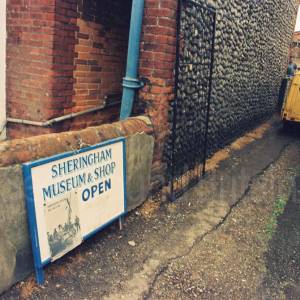 “taken before 2009  in the museum’s former location within converted fisherman’s cottages in the town centre”