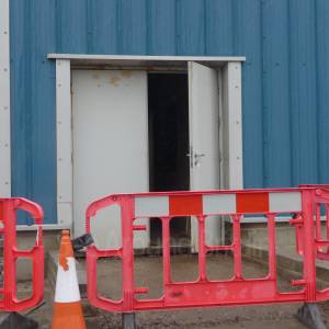 2025 work on fire exit