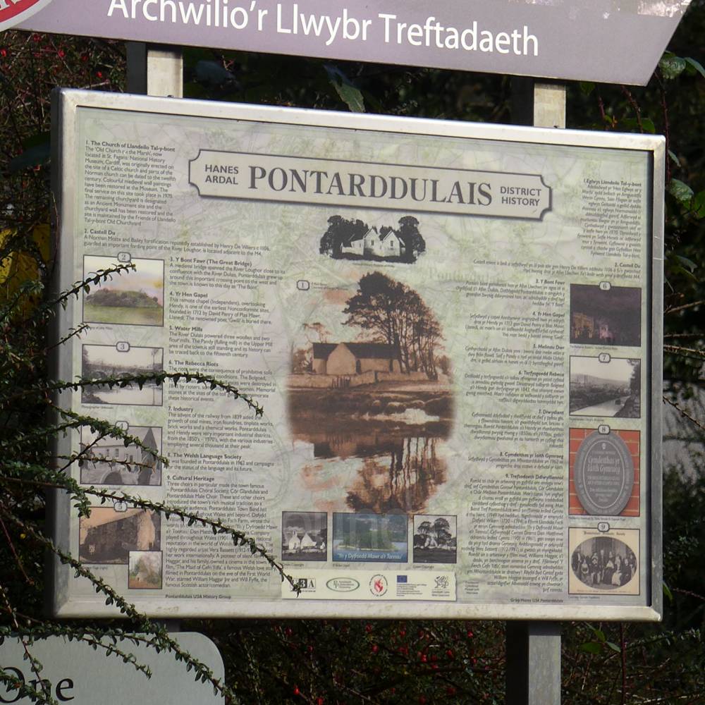 Pontarddulais Train Station Swansea See Around Britain