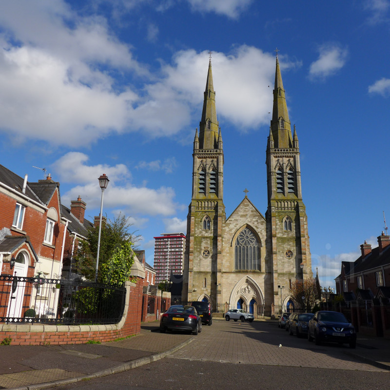 St Peter s Catholic Cathedral Belfast County Antrim See Around Britain