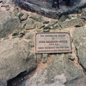 "Taken before 2009" - Borderland Farmer statue