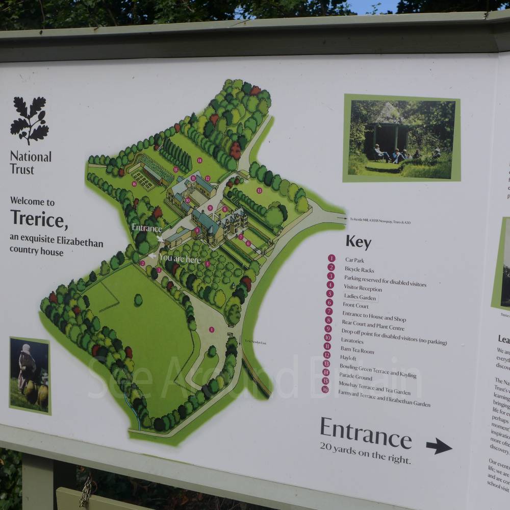 Pictures Of Trerice Manor House And Gardens Cornwall See Around Britain