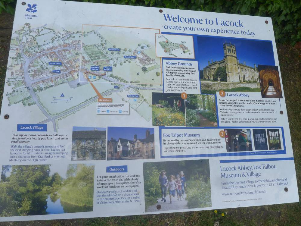 Lacock Village National Trust Hither Way Car Park And Toilets Lacock 