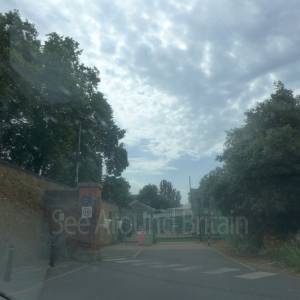 Route from Kew Green to Brentford Gate and car park