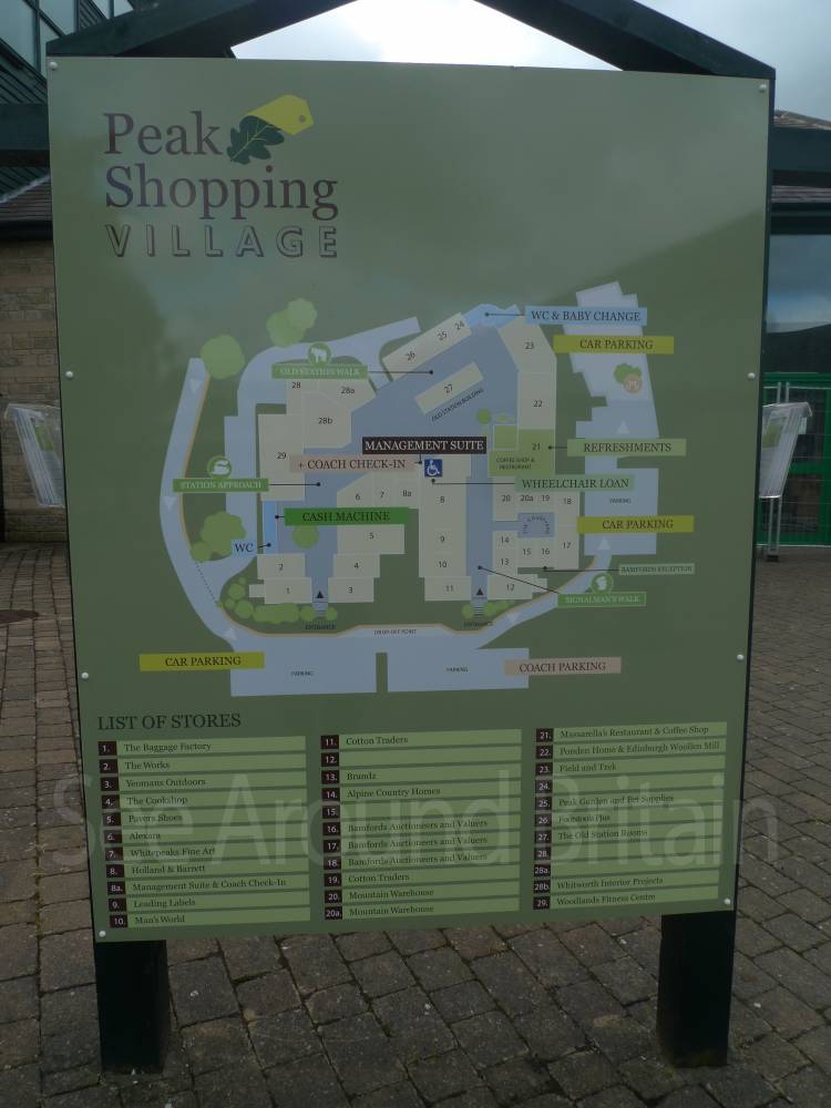 Peak Shopping Village Rowsley Derbyshire See Around Britain