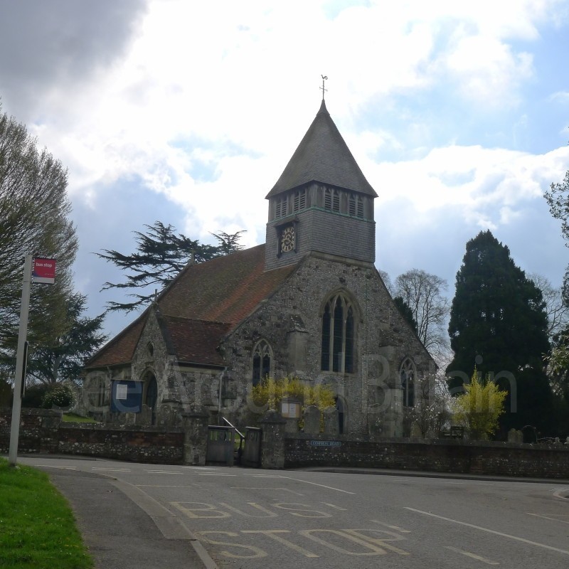 Pictures of West Dean Church. Opening times vary. Free entry. See