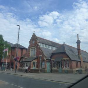 Bernays Institute, a parish hall erected by Rev. Leopold Bernays