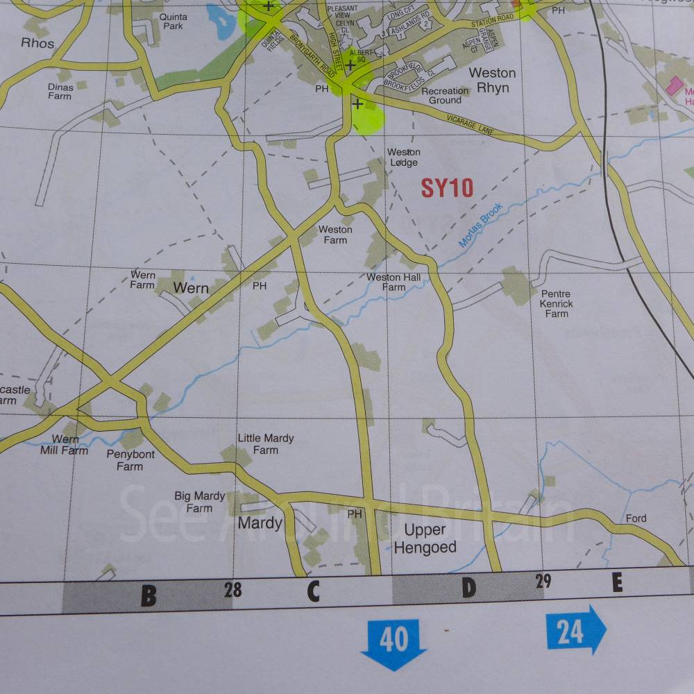 Upper Hengoed Shropshire See Around Britain