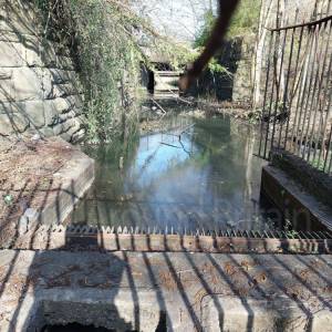 Port Tennant- the culvert which now takes the water to Swansea Docks