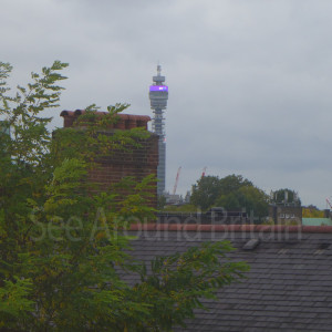 Nearest landmark is the BT Tower and Restaurant