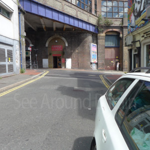 Road leading to Brighton Toy and Model Museum